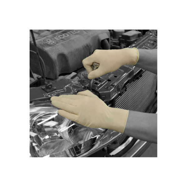 Shield GD45 Natural Latex Powdered Disposable Glove (10 x 100)